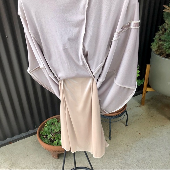 MINA UK Velour Dress with Ivory Lace Collar - Picture 7 of 7